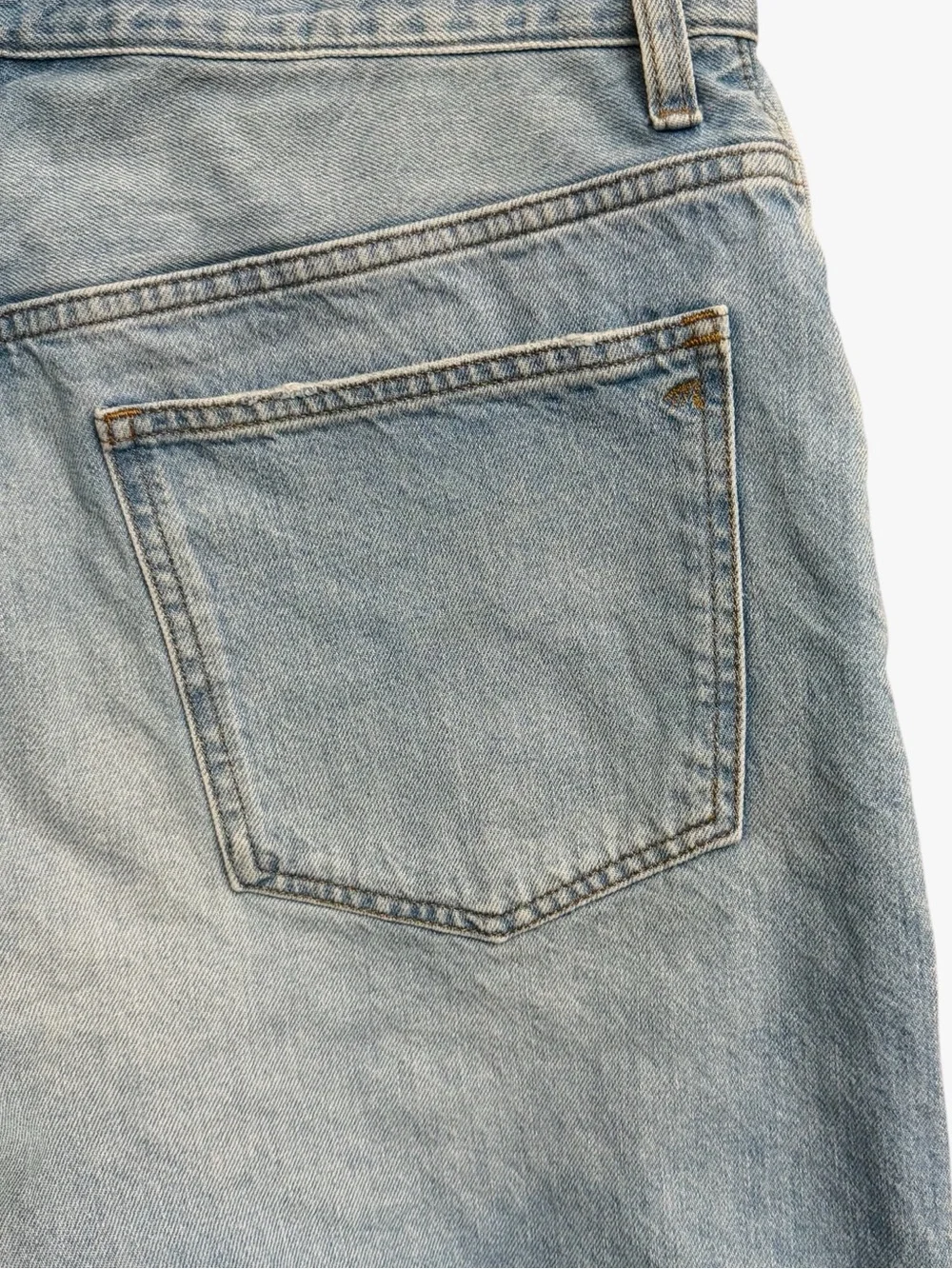 Madewell High-Rise Baggy Jean Shorts